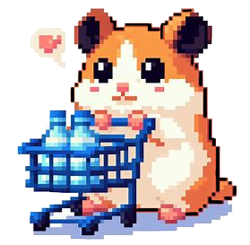 Hamster comprando