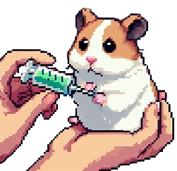 Hamster en el veterinario